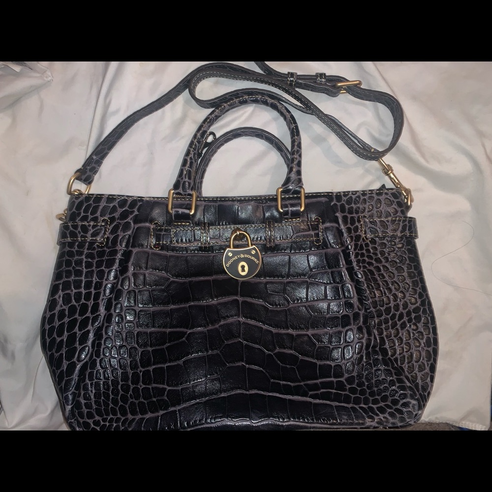 Dooney and Bourke vintage croco bag
